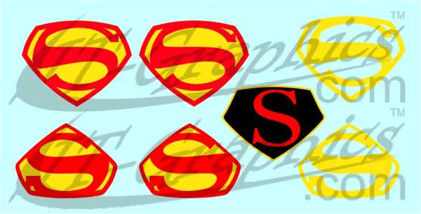 Superman Decals